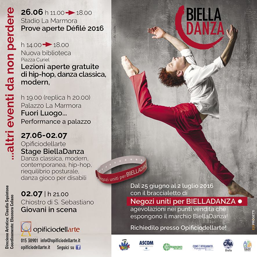 BiellaDanza 2016: Fuori luogo... performance a palazzo